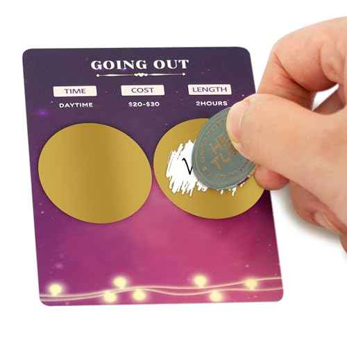 100 Pcs Scratch Off Stickers Sitckers 2 inches Round Self Adhesive Scratch Off Cards for Lottery Tickets, DIY, Raffle Card Games Creating (Gold) (1, Gold) (1, 2 inch)