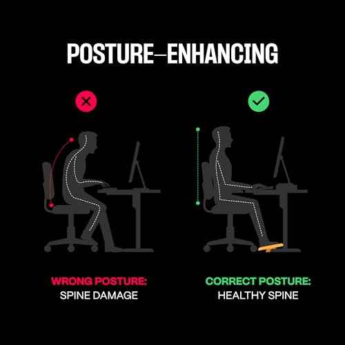 Adjustable Under Desk Foot Stool - Ergonomic Foot Rest with 7 Angles - Walnut