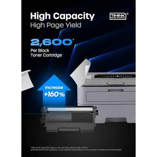 TN450 Toner Cartridge for Brother TN-450 TN 450 Compatible with HL-2280DW HL-2270DW Printers(2 Pack, Black)