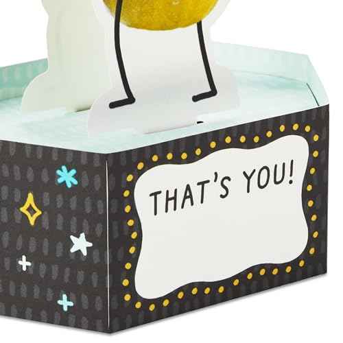 Hallmark Paper Wonder Shoebox Funny Pop Up Card (Big Dill) for Birthdays, Graduation, Congratulations