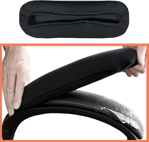 DHXYZZB Large Office Chair Arm Covers - Thickened Stretchable Armrest Pads, 2 Pieces