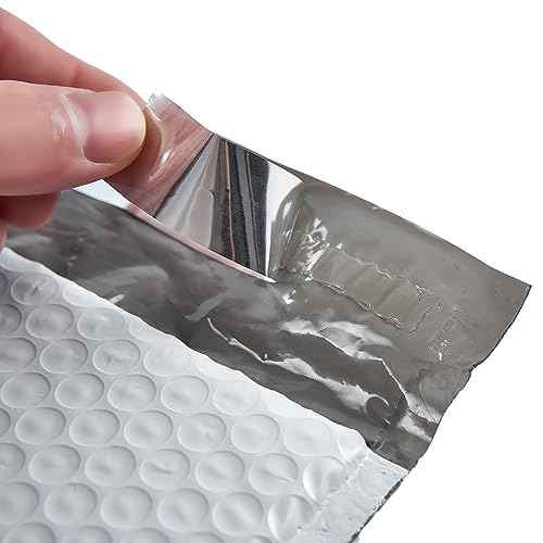 Poly Bubble Mailers, 8.5 x 11 Inch Bubble Lined Poly Mailer Bag for Shipping and Packing, Tear-proof, Water-resistant and Lightweight Envelopes. (100)