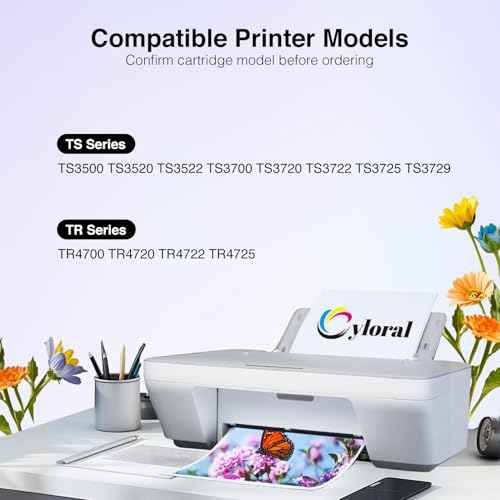 275XL 276XL for Canon 275 and 276 Ink Cartridges for Canon TS3722 Ink Cartridges Pixma TS3700 TS3720 TS3500 TS3520 TS3522 TR4700 TR4720 TR4722 Remanufactured PG-275 CL-276 XL (Black Color)