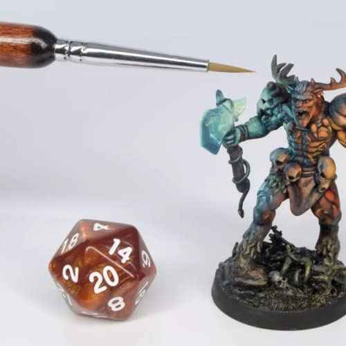 Wolf Bristle Brush Set