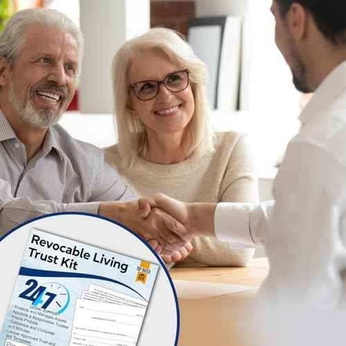 Revocable Living Trust Kit for Individuals -Do It Yourself Revocable Trust Forms to Protect Family, Assets & Yourself - Cost-Effective with Easy Step-by-Step Instructions - Attorney-Approved