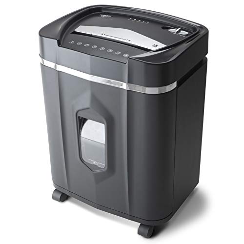 Aurora AU1210MA Micro-Cut Paper & Credit Card Shredder 12-Sheet, 60 Min Continuous Run
