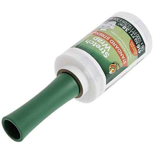 Duck Brand Stretch Wrap Roll, Clear, 5 inches by 1000 feet, 1 Pack, White (285849)