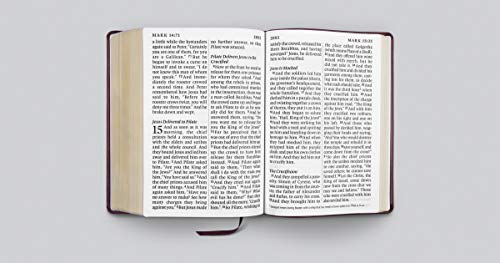 ESV Super Giant Print Bible Burgundy Imitation Leather Truetone