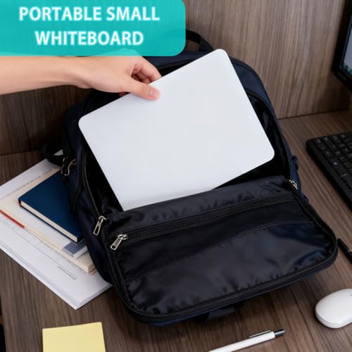 VPJ Double Sided Portable White Board 9x12 Inches - Listing 2, Mini Dry Erase Board with Markers & Erasers