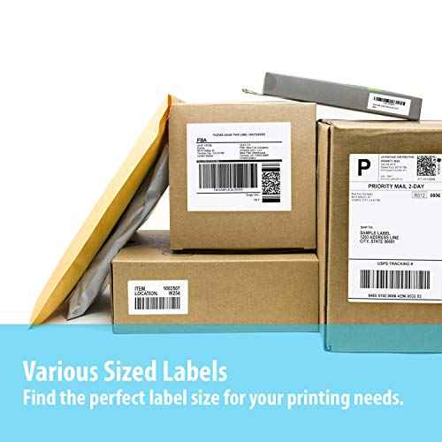 Buhbo 30-UP FBA Product Sticker Labels 1" x 2-5/8" Address Labels for Laser & Ink Jet Printers (500 Sheets, 15,000 Labels)