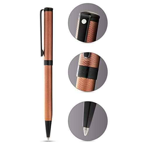 Sheaffer Intensity Engraved Bronze PVD w/Polished Black Appointments Ballpoint Pen