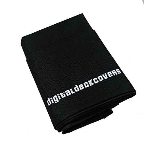 DigitalDeckCovers Printer Dust Cover Compatible with Epson Workforce ET-3750 / ET-4750 / ET-4760 /Expression ET-2750 & ET-2760 /EcoTank ET-3760 / ET-4760 / ET-4850 [Antistatic, Water Resistant, Black]