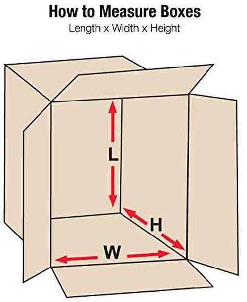 Aviditi 16 x 12 x 9 Corrugated Cardboard Boxes, Medium 16"L x 12"W x 9"H, Pack of 25 | Shipping, Packaging, Moving, Storage Box for Home or Business, Strong Wholesale Bulk Boxes