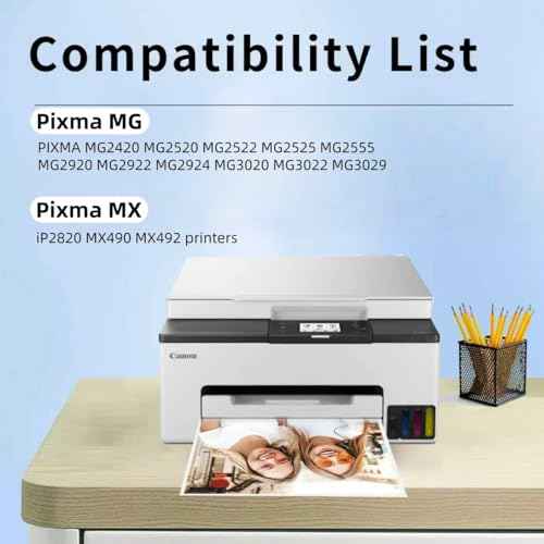 245xl Ink Cartridge Replacement for Canon Ink Cartridge 245 PG-245 243 PG-243 Compatible with Canon Printer MG2525 MG2420 MG2920 MG3020 mx490 MX492 TR4520 TS3120 TS202 (2Black)