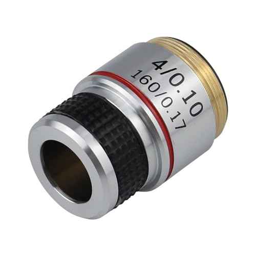 4X Objective Lens for Microscope - Brass Material with RMS Thread