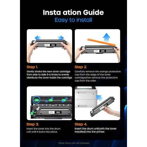 Compatible with TN227 TN-227 Toner Cartridge [with CHIP] Replacement for Brother TN 227 223 TN223 | Compatible with HL-L3210CW HL-L3270CDW MFC-L3710CW MFC-L3750CDW Printer (TN227-2Black)