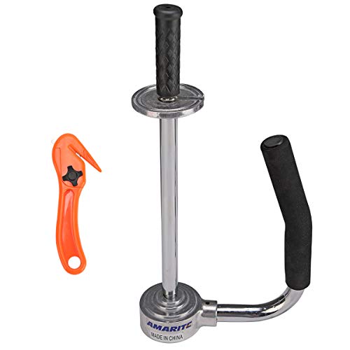Shrink Wrap Handle, 11-21.5 Inch Stretch Dispenser with Cutter