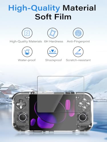 2 Pack Screen Protector for Retroid Pocket Nova Handheld Gaming Console