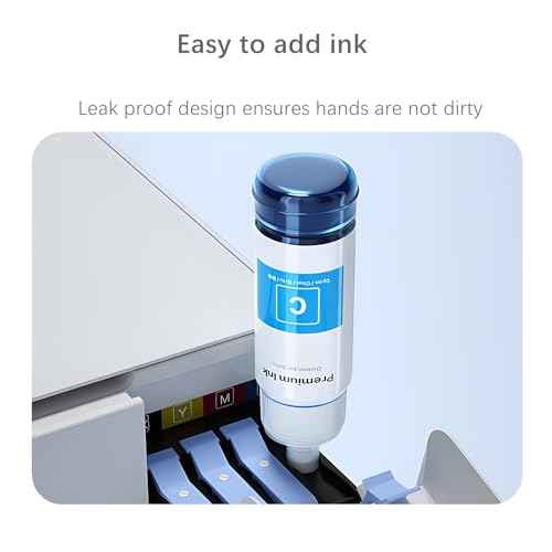 6 PACK Refill ink bottles Compatible with epson 552 Ink Refill Bottles for Ecotank Photo ET-8550 ET-8500 ET8550 ET8500 8550 8500 Printers Black Cyan Magenta Yellow Photo Black Grey/gray ink refill