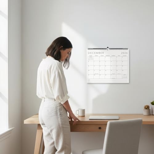 2026-2027 Wall Calendar - Yearly Planner for Office & Home, 14.5x11.5"
