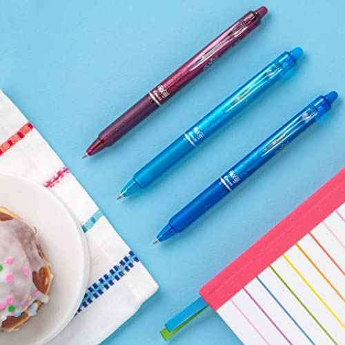 Pilot FriXion Clicker Erasable Gel Pens, Fine Point (0.7mm), Burgundy Ink, 14-Pack - Refillable, Smooth Writing Pens for School, Journaling, and Office Use