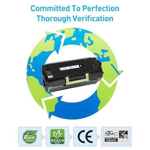 MasaiMara 52D1000 521 Toner Replacement for Lexmark MS710 MS711 MS810 MS810n MS810dn MS811 MS811dn MS812 MS710dn MS710n MS711dn MS810de MS810dtn Printer(Black, 1-Pack)