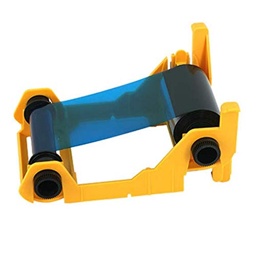 800033-840 YMCKO Color Ribbon for Zebra ZXP Series 3 ZXP3 Card Printer 200 Prints 800033-840 Ribbon Compatible