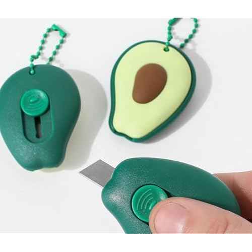 3Pcs Mini Retractable Utility Knife Box Cutter Letter Opener Portable Utility Knives Office School Stationery for Students Letter Small Box DIY Crafts