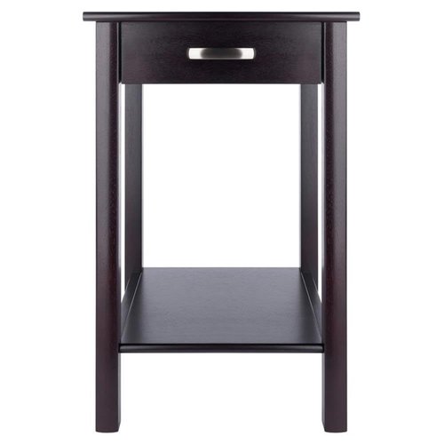 Winsome Liso Home Office, Espresso, End Table