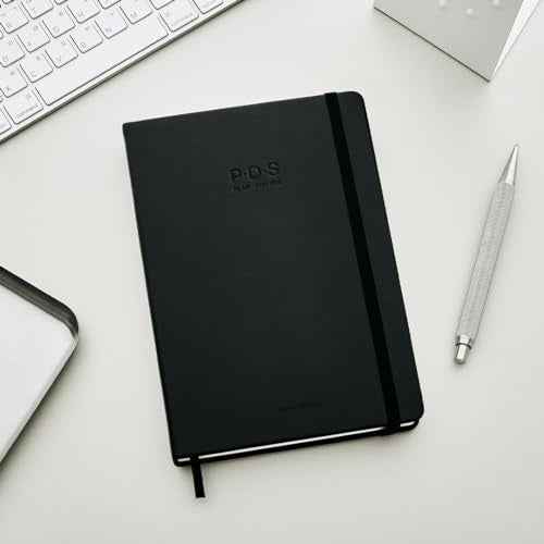 [ORODA] 2024 PDS (PLAN DO SEE) Diary, Weekly and Monthly Planner for Organization and Planning, 10 Minutes Time Block, Italian PU Hard Cover, 5.8¡± x 8.2¡±