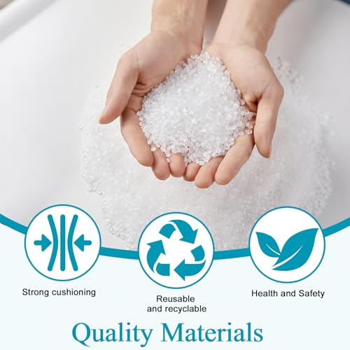350 Pcs Dish Packing Supplies for Moving, 250 Cushion Foam Pouches