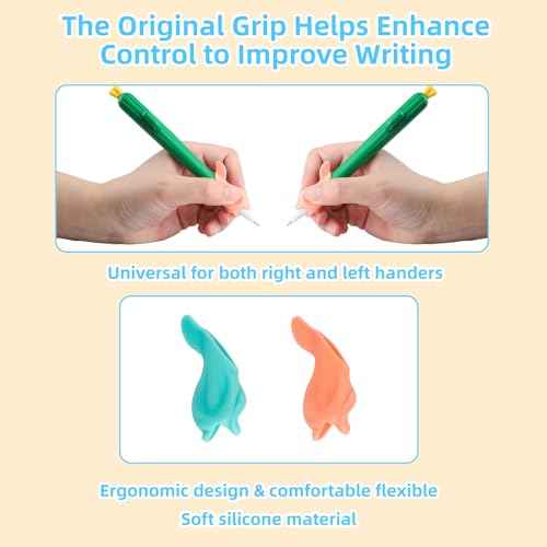 Large Handwriting Practice Books for Kids, Grooved Writing Book Magic Copybooks, Reusable Children's Writing Practice Workbook, Kindergarten Pre-School Essentials(Set of 5 Books)