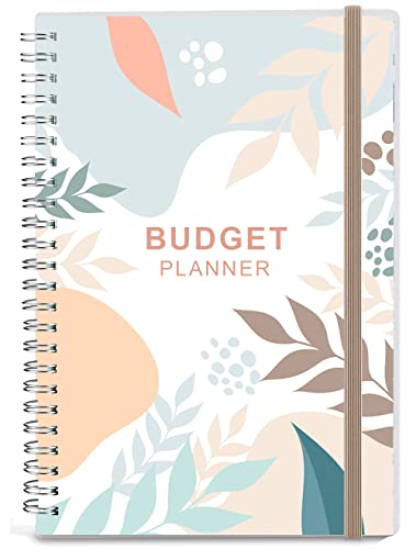 Twig Budget Planner - Monthly Finance Organizer with Undated 1 Year Use, A5, Nokingo
