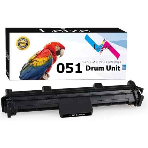 Leize Compatible 051 Drum Unit Replacement for Canon 051 2170C001 Drum Cartridge use for imageCLASS LBP162dw MF264dw MF267dw MF269dw LBP160 MF260 Laser Printer Series - 1 Pack Black (23,000 Pages)