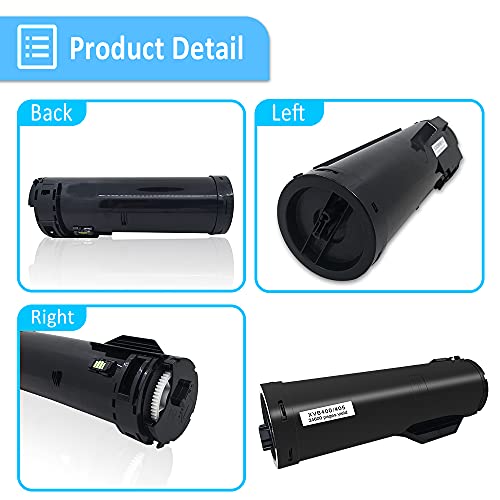 B400 B405 Toner Cartridge Remanufactured Extra High Capacity 24600 Pages for Xerox VersaLink B400 B400n B400dn B405 B405dn B400/N B400/DN B405/N B405/DN Laser Printers £¨Black x 1£©
