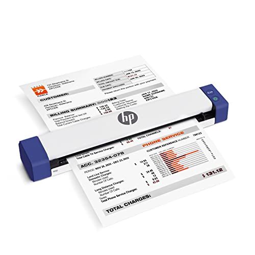 HP Portable USB Document & Photo Scanner Model HPPS100 for PC & Mac