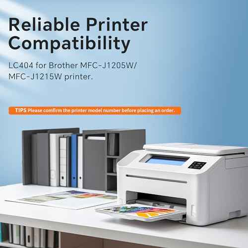 LC404 10 Pack High Yield Compatible Ink Cartridges Replacement for Brother LC 404 LC-404 LC404BK to Use with MFC-J1205W MFC-J1215W (10Pack, 4Black 2Cyan 2Magenta 2Yellow)