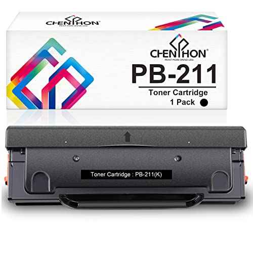 Compatible PB-211 Toner Cartridge Replacement for Pantum PB-211 PB-211EV Toner for Pantum P2502W M6552NW M6550 M6550NW M6600 M6600NW M6602NW M6500NW P2500W P2207 (Black 1-Pack)