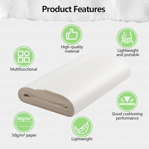 MAXTBEE Packing Paper Sheets for Moving, 200 Heavy-Duty & Durable