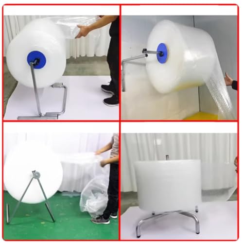 50cm Wall Mount Bubble Foam Wrap Dispenser Holder for Shipping & Moving