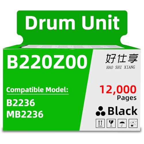 B2236 B220Z00 Imaging Unit Drum Unit Compatible with Lexmark B2236 MB2236 B2236dw MB2236adw MB2236adwe Laser Printer (B220Z00-Imaging Unit-12000Pages)