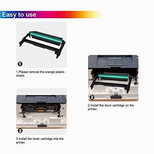 Compatible B205 B210 B215 Drum Cartridge 101R00664 Replacement for Xerox B210DNI B205NI B215DNI Printer, Black 1-Pack (10,000 Pages)