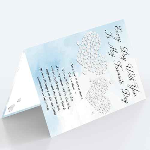 Anniversary Card to Husband Wife, Funny Anniversary Card Gifts for Women, Men, Him, Her, Valentine Day Gifts Decorations
