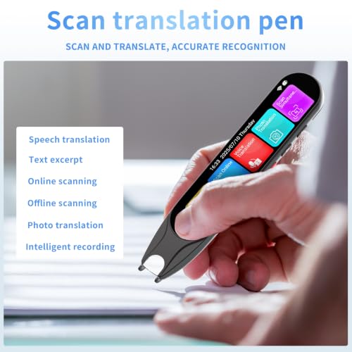 Language Translator Pen for Dyslexia & Learning Support, 142 Languages, Text-to-Speech