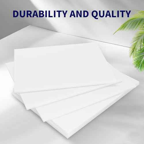 White Foam Boards 8" x 10"- 10 Pack -Double Sided Foam Core Board Signboard for Presentations School Office Rigid Polystyrene Styrofoam Foam Sheet,Foam Board for Crafts - 3/16" Thick (5mm)