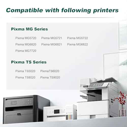 PGI-270XL CLI-271XL Ink Cartridge Compatible for Canon PIXMA TS9020 MG5720 MG5721 MG5722 MG6820 MG6821 MG6822 MG7720 TS5020 TS6020 TS8020-(5 Pack)
