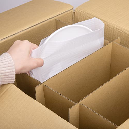 4 Sets Dish Packing Kit,Glass Dividers for Moving Boxes,Kitchen Pack