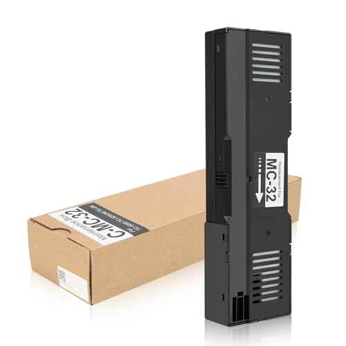 MC-32 Maintenance Cartridge Replacement for Canon Imageprograf TC-20 TC-20M TC-5200 TC-5200M, Upgraded MC32 Ink Maintenance Box