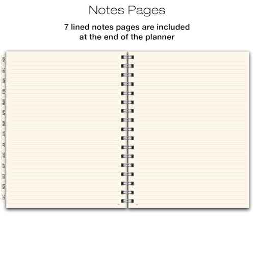 ESSENTIAL 2026 Monthly & Weekly Planner with Tabs, 8.5"x11": 14 Months (November 2025 - December 2026), Professional, Simple, Easy-to-Use Design and Frosted Poly Cover for Extra Protection (Frosted)