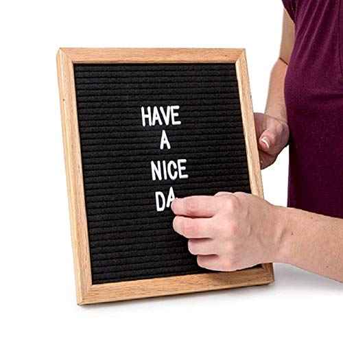 340 Characters White Letter Set for Changeable Felt Letter Boards, 3/4 Inch Letters with Gift Cloth Bag Including Numbers, Symbols,Letters